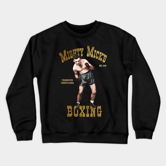 Mighty Micks Boxing Crewneck Sweatshirt by The Blue Box